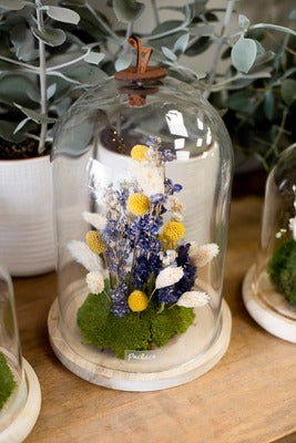 [Atelier cloches de fleurs séchées]